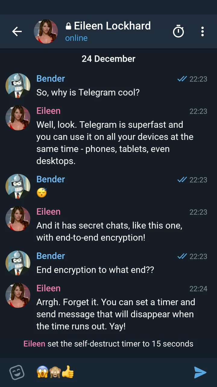 Telegram, X screenshot 3
