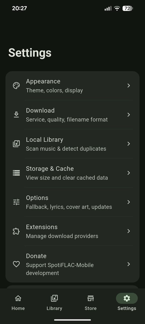 Tangkapan layar SpotiFLAC 4
