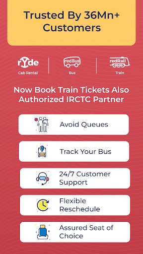 Book Bus, Train Tickets & Cabs screenshot 2