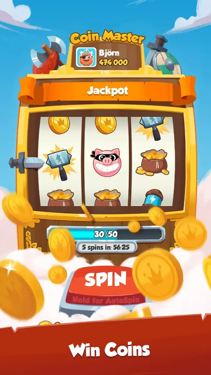 Coin Master gameplay screenshot 4