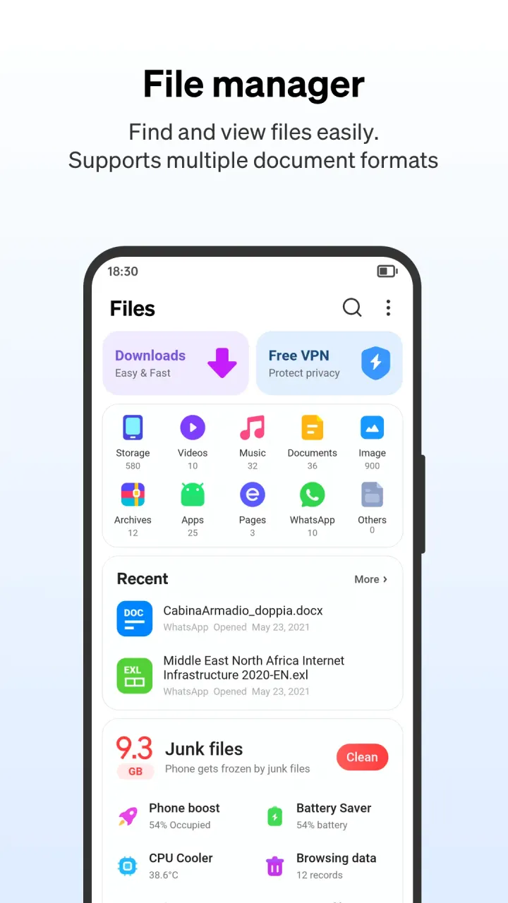 Captura de pantalla 6 de Phoenix Browser