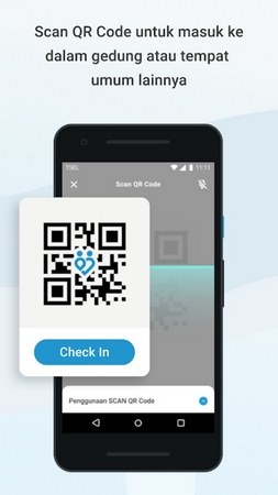 PeduliLindungi App Interface Preview 5