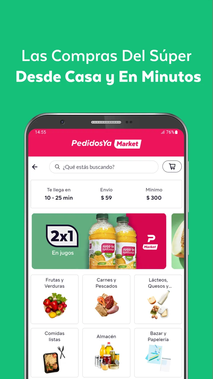 PedidosYa app screenshot 3
