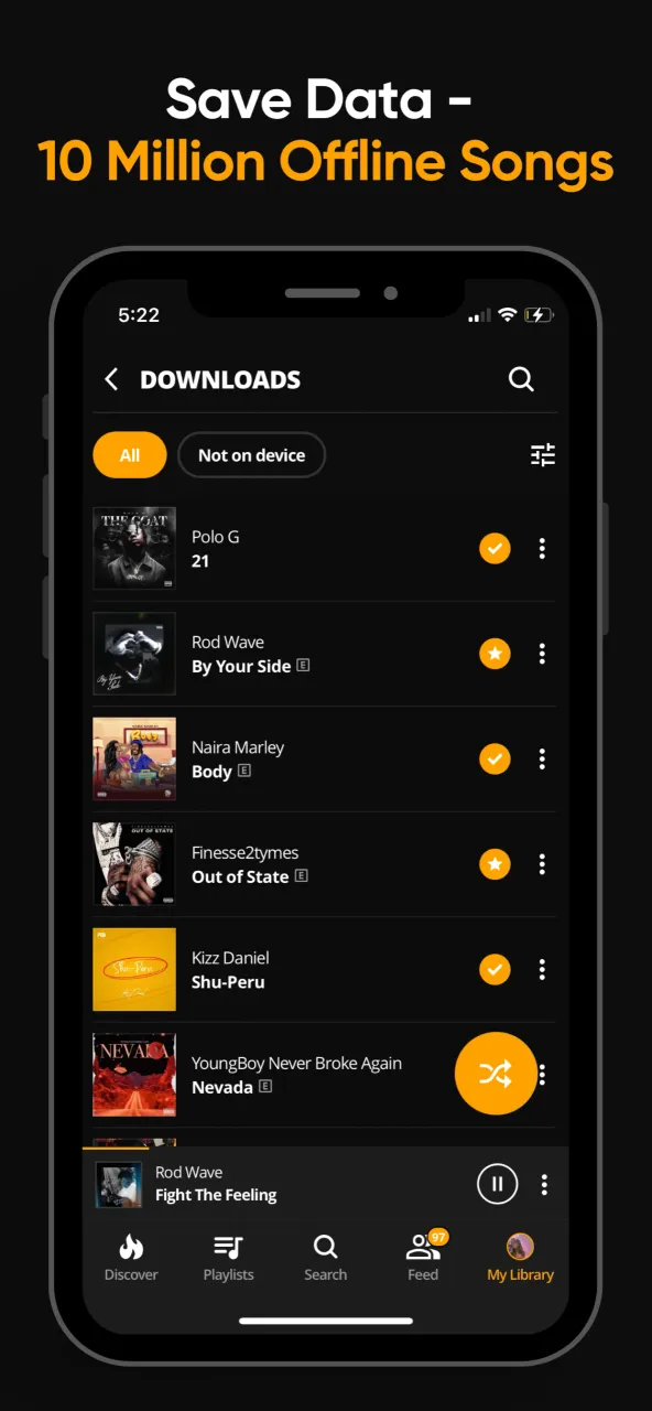 Audiomack Screenshot 2