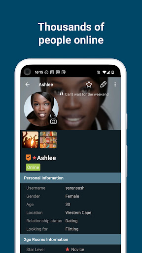 2go Chat - Screenshot 2