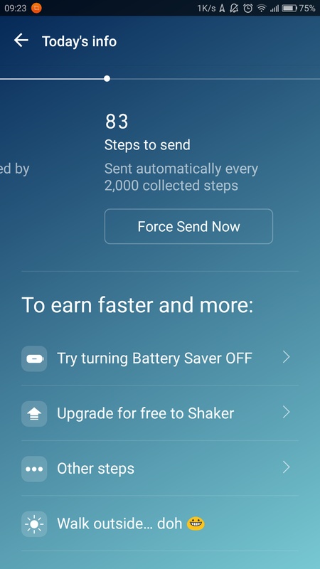 Sweatcoin App Preview 4