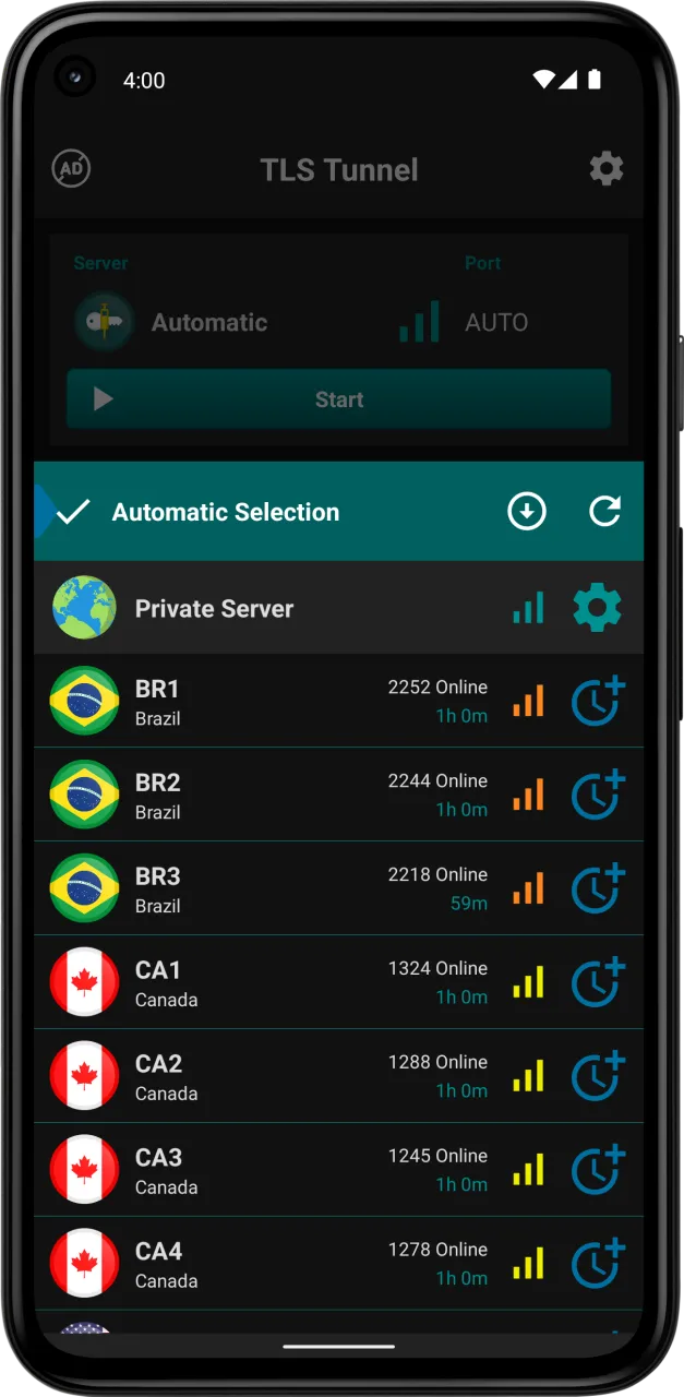 TLS Tunnel app screenshot 4