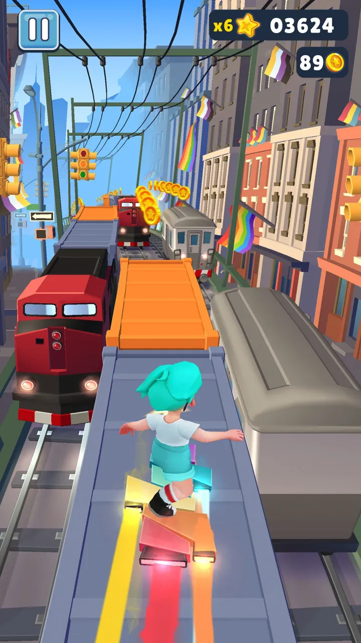 Subway Surfers gameplay screenshot 3
