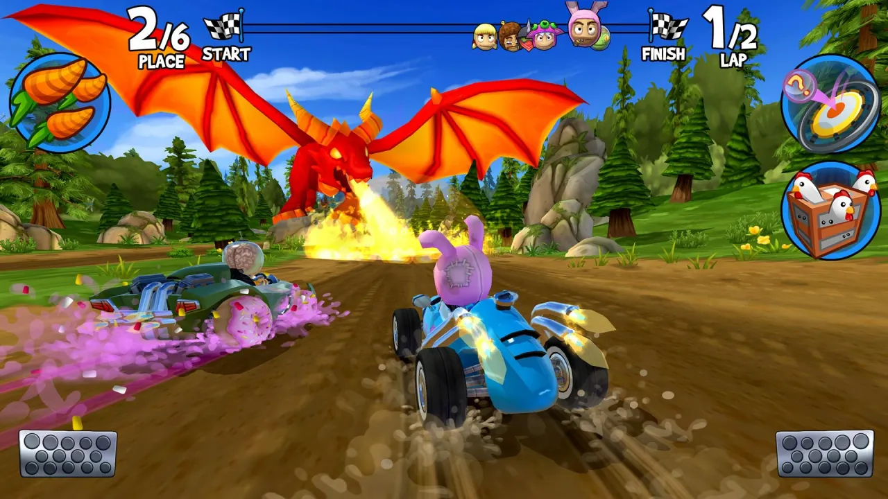 Captura de pantalla 4 de Beach Buggy Racing 2 en el juego
