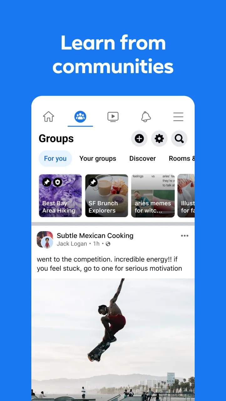 Screenshot 3: Facebook