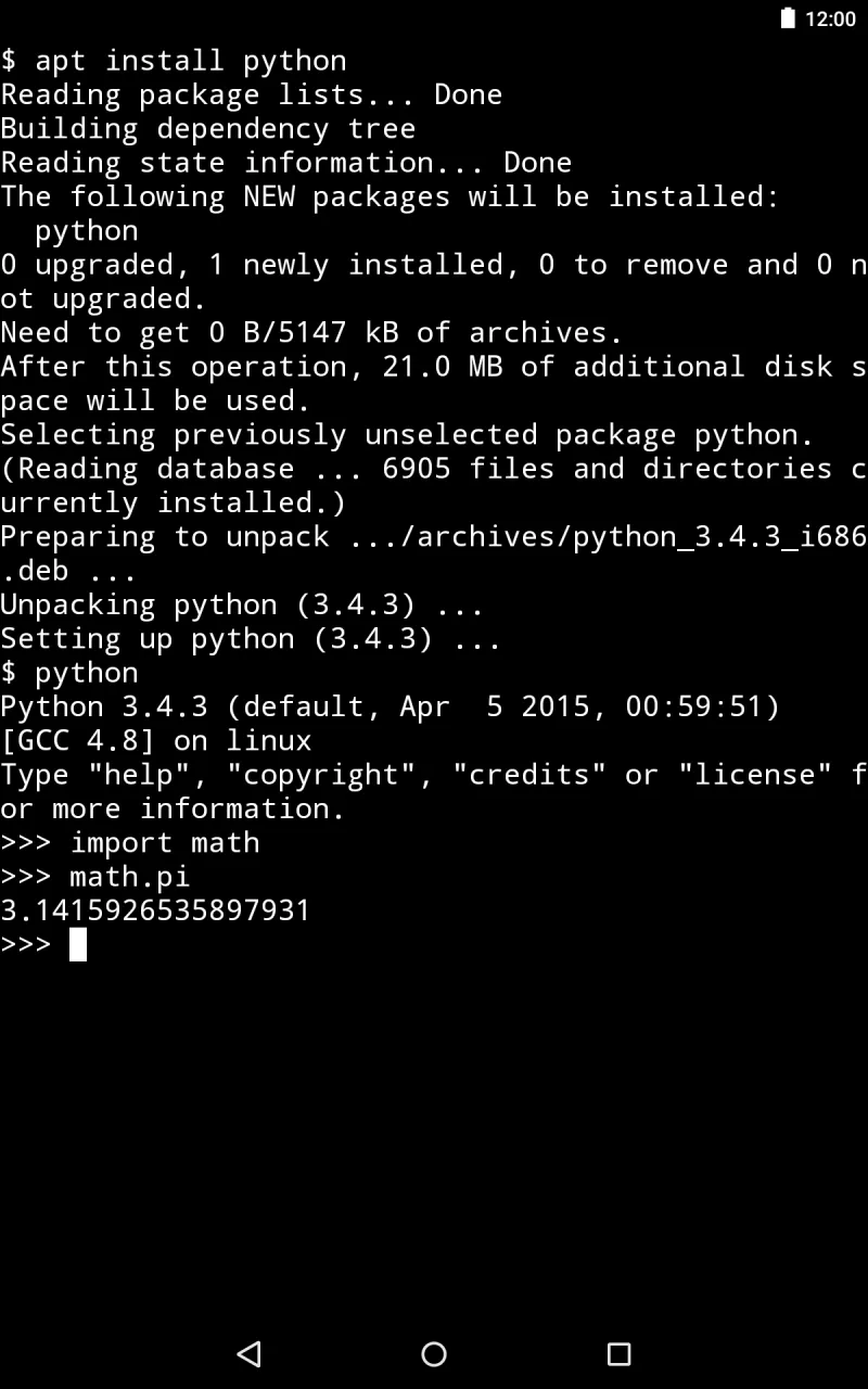 Termux app preview 4