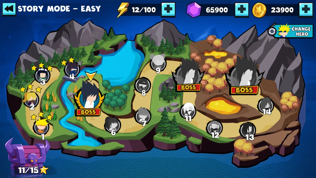 Stickman Shinobi gameplay image 4