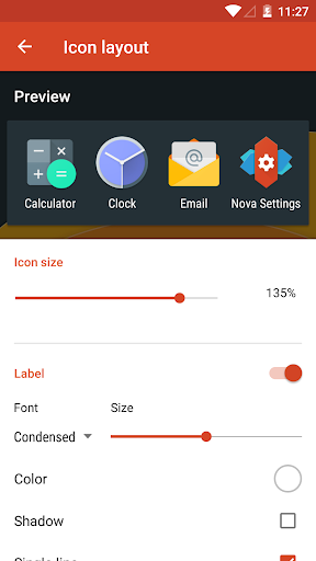 Screenshot 4 of Nova Launcher Prime