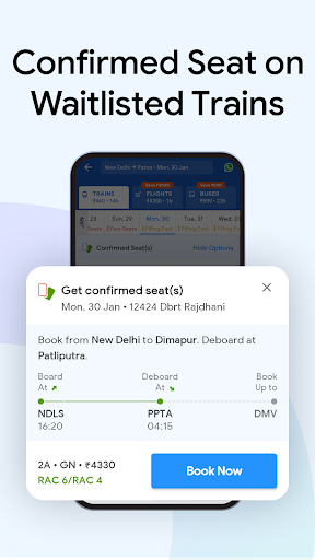 Screenshot 7 of Ixigo Train Status Ticket Book