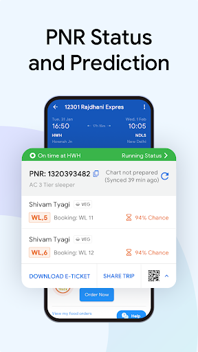 Screenshot 5 of Ixigo Train Status Ticket Book