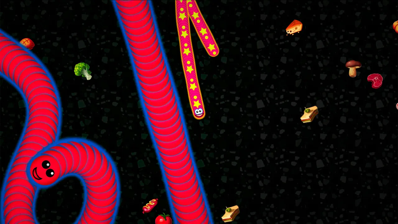 Worms Zone screenshot 2