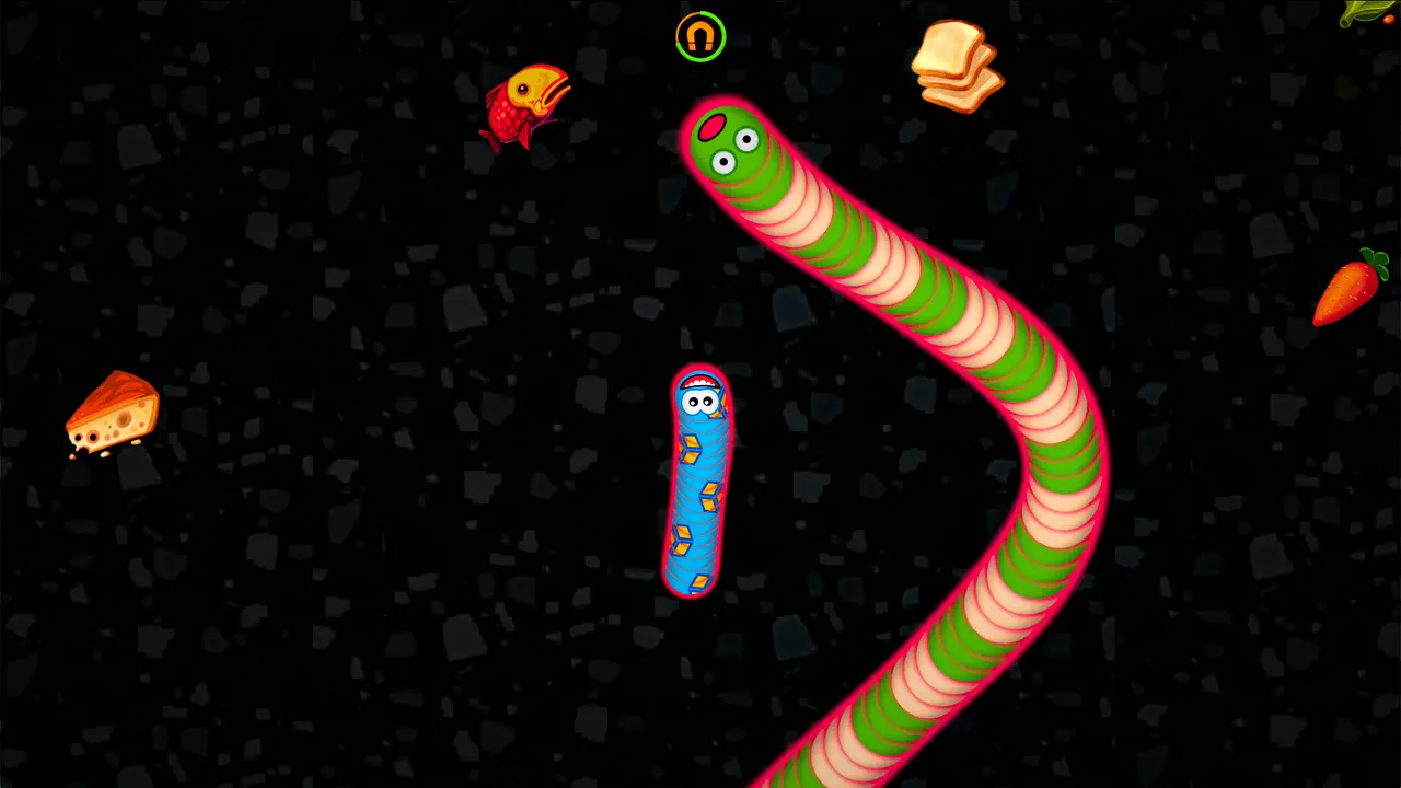 Worms Zone - Screenshot 4