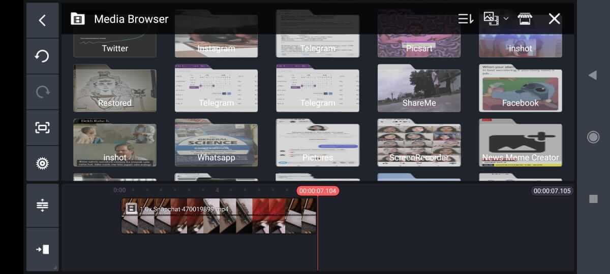 Kinemaster screenshot 4