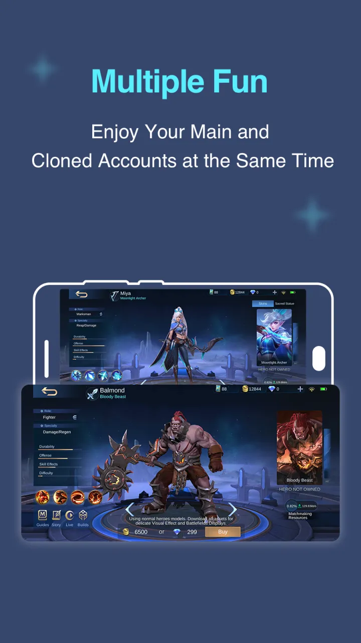 Multiple Accounts screenshot 4