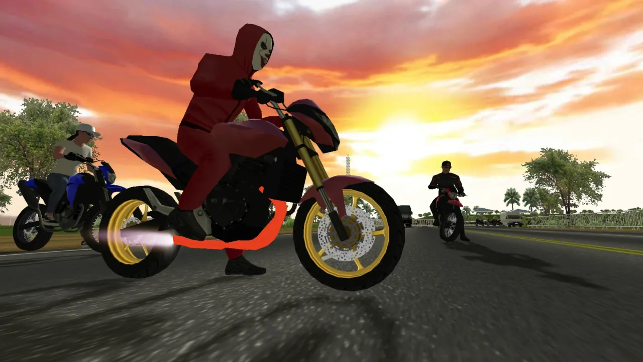 Moto Wheelie 3D gameplay screenshot 6