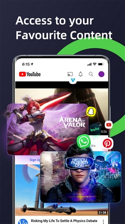Melon VPN app screenshot 2