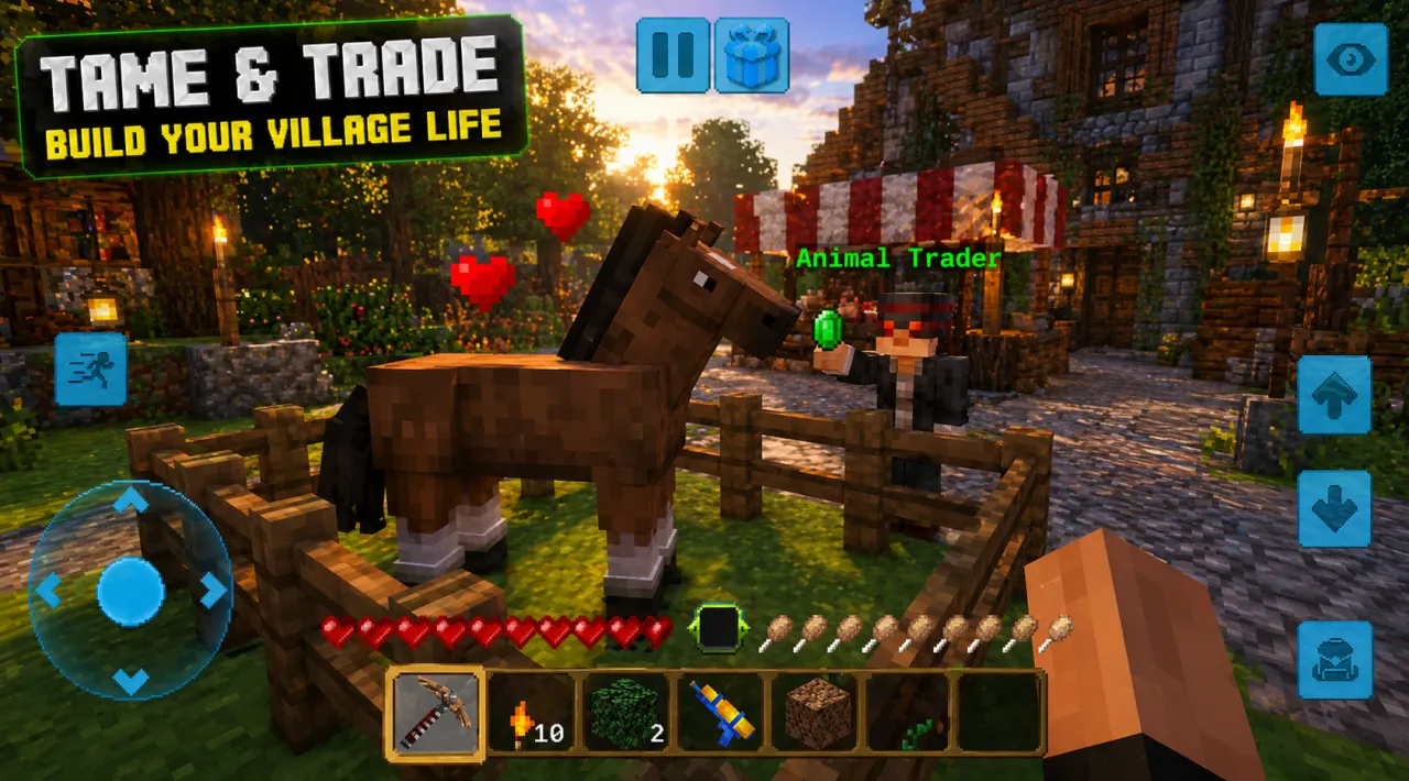 Eaglercraft gameplay screenshot 2
