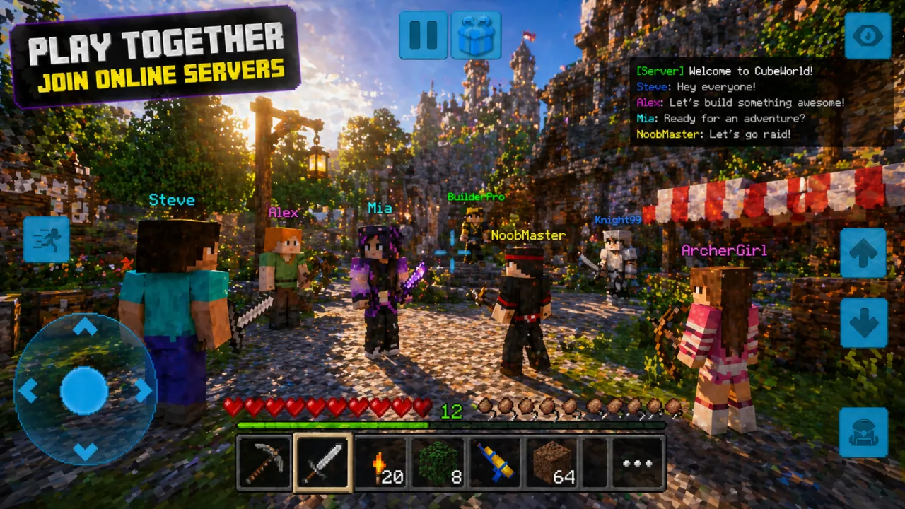 Eaglercraft gameplay screenshot 3