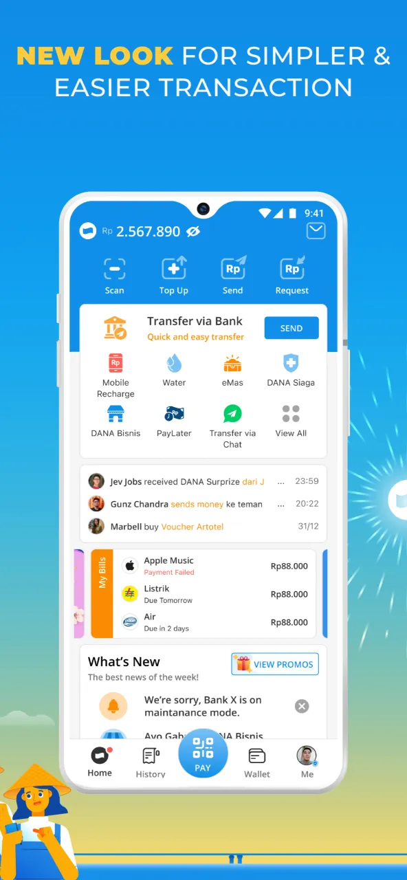 Dana app screenshot 2