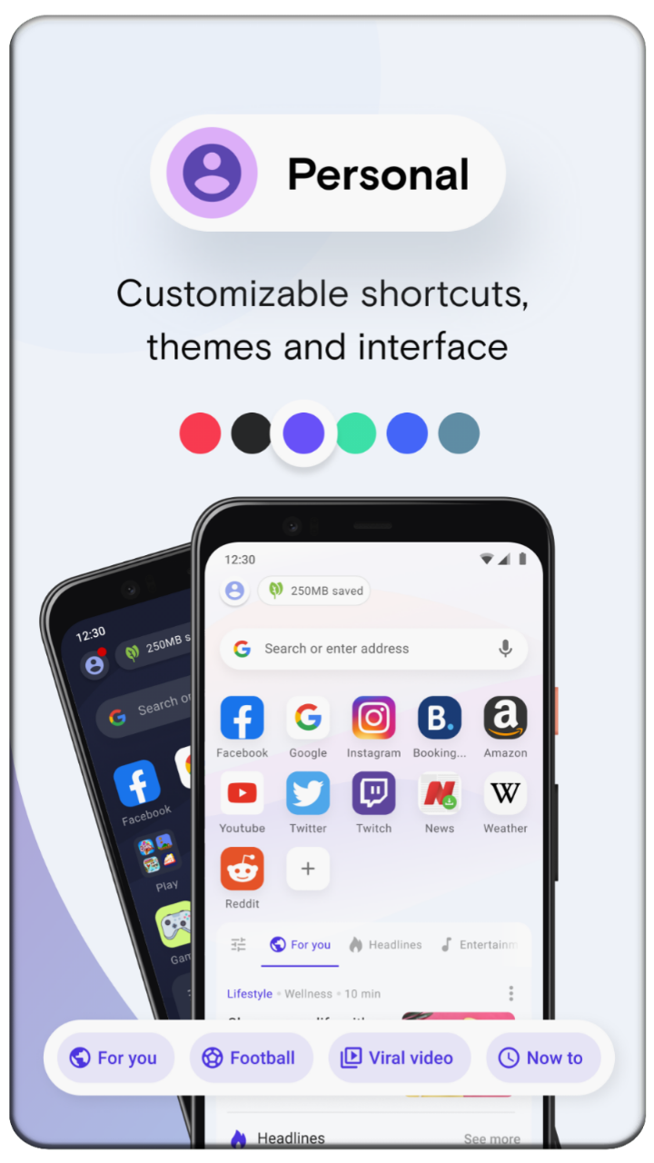 Opera Mini app screenshot 7