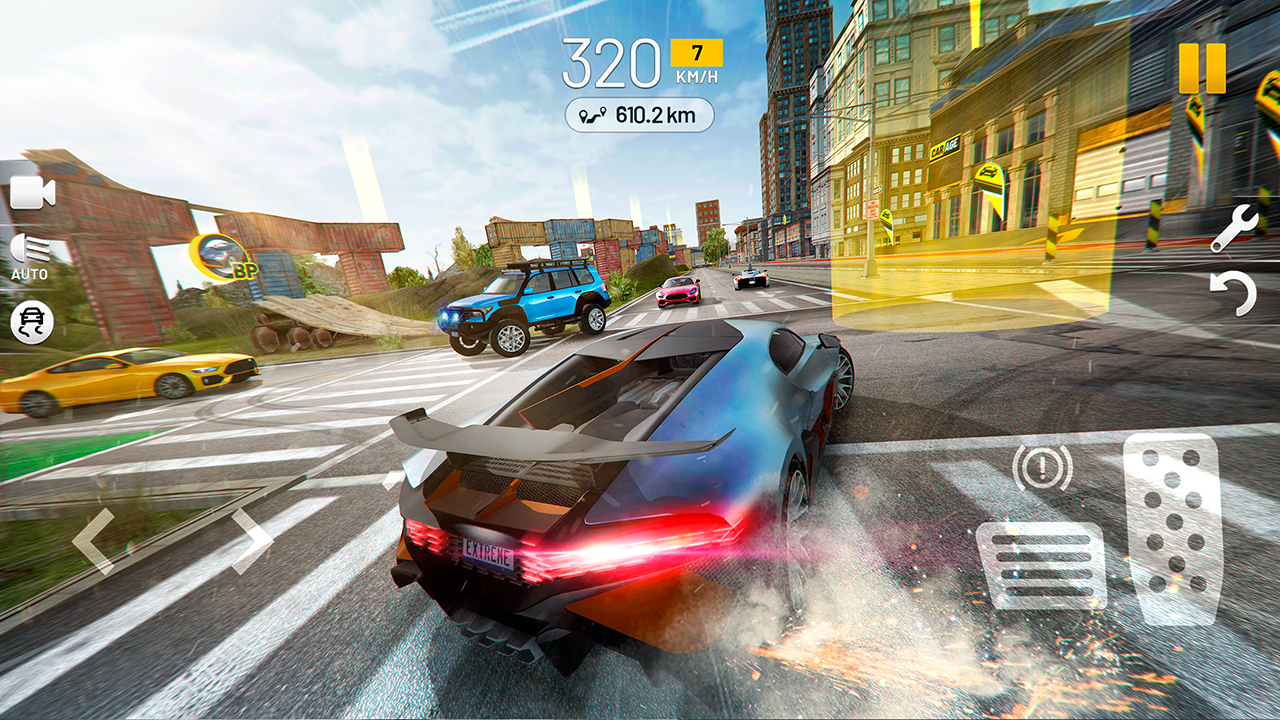 Extreme Car Driving Simulator gameplay screenshot 2