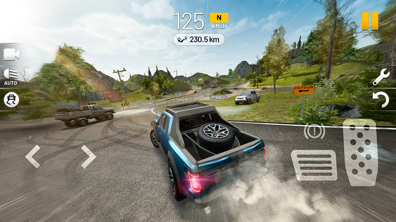Extreme Car Driving Simulator gameplay screenshot 3