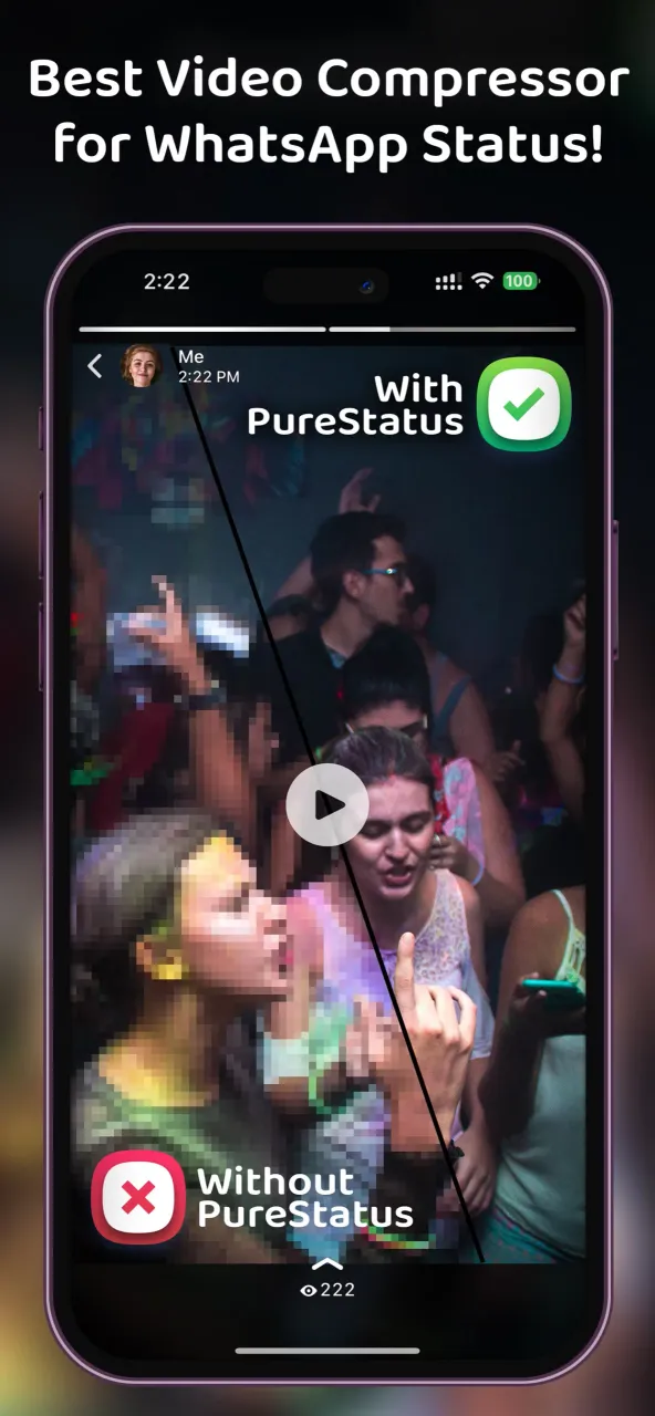 Pure Status 앱 미리보기 3