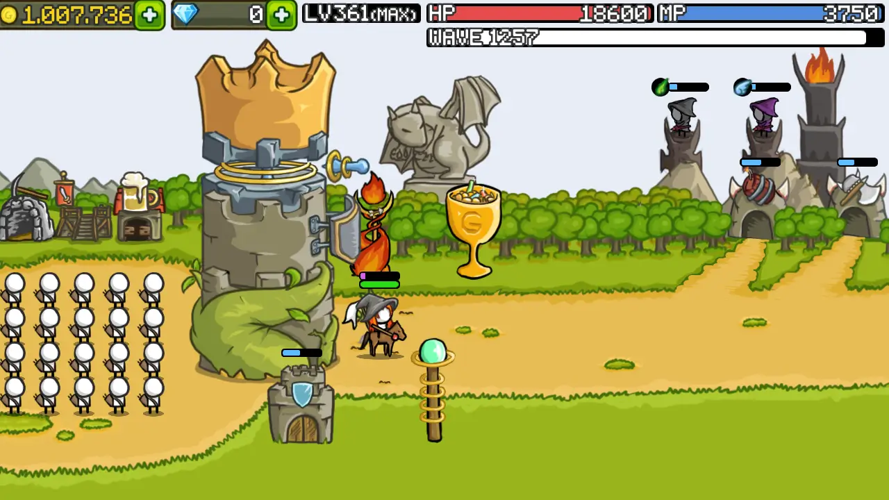 Grow Castle gameplay preview 5