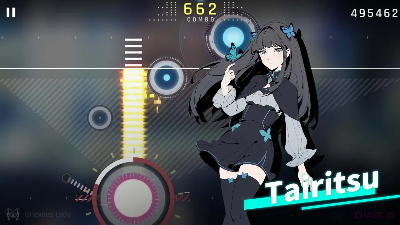 Cytus II gameplay screenshot 5