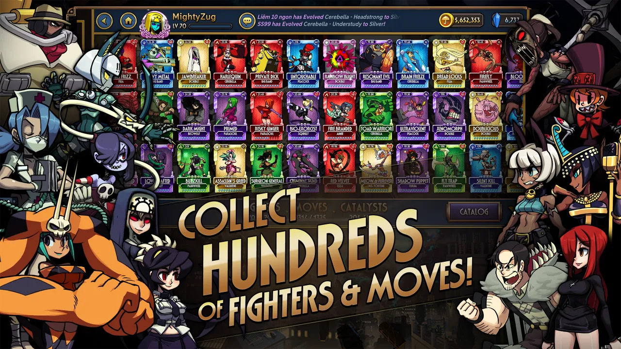 ภาพสกรีนช็อต Skullgirls 3