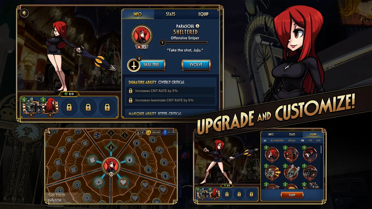 ภาพสกรีนช็อต Skullgirls 4