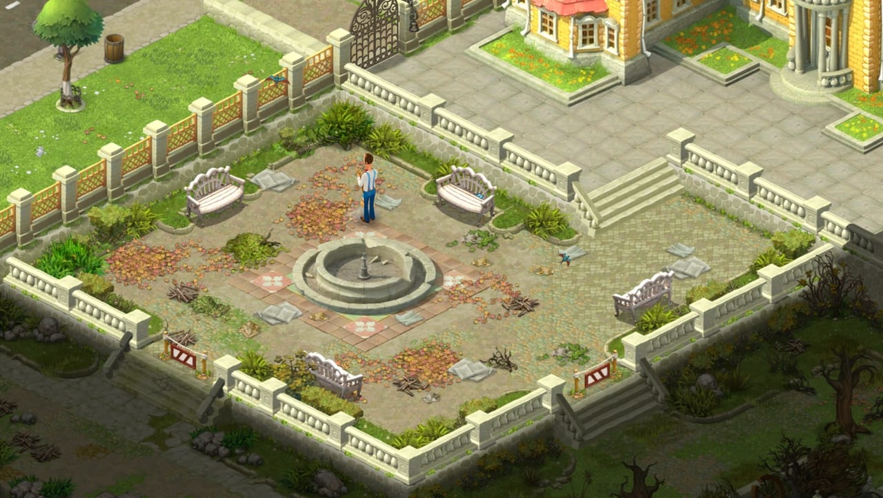 Gardenscapes gameplay preview 2