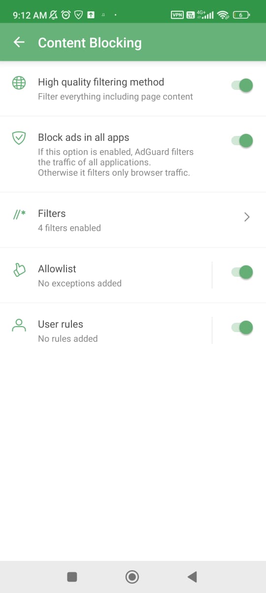 Adguard Premium screenshot 2