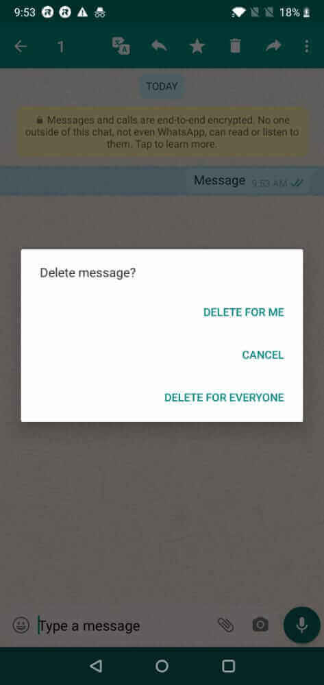 WhatsApp, Aero screenshot 3