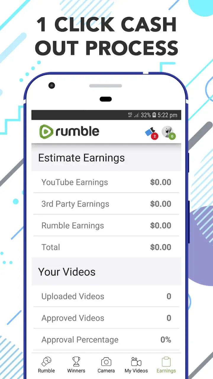 Rumble app screenshot 2