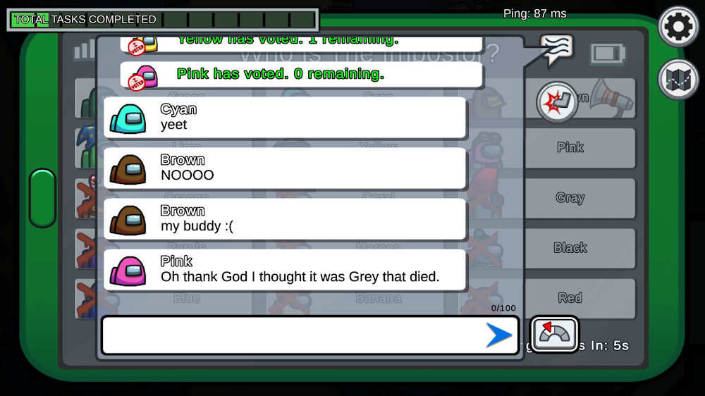 Among Us gameplay screenshot 4