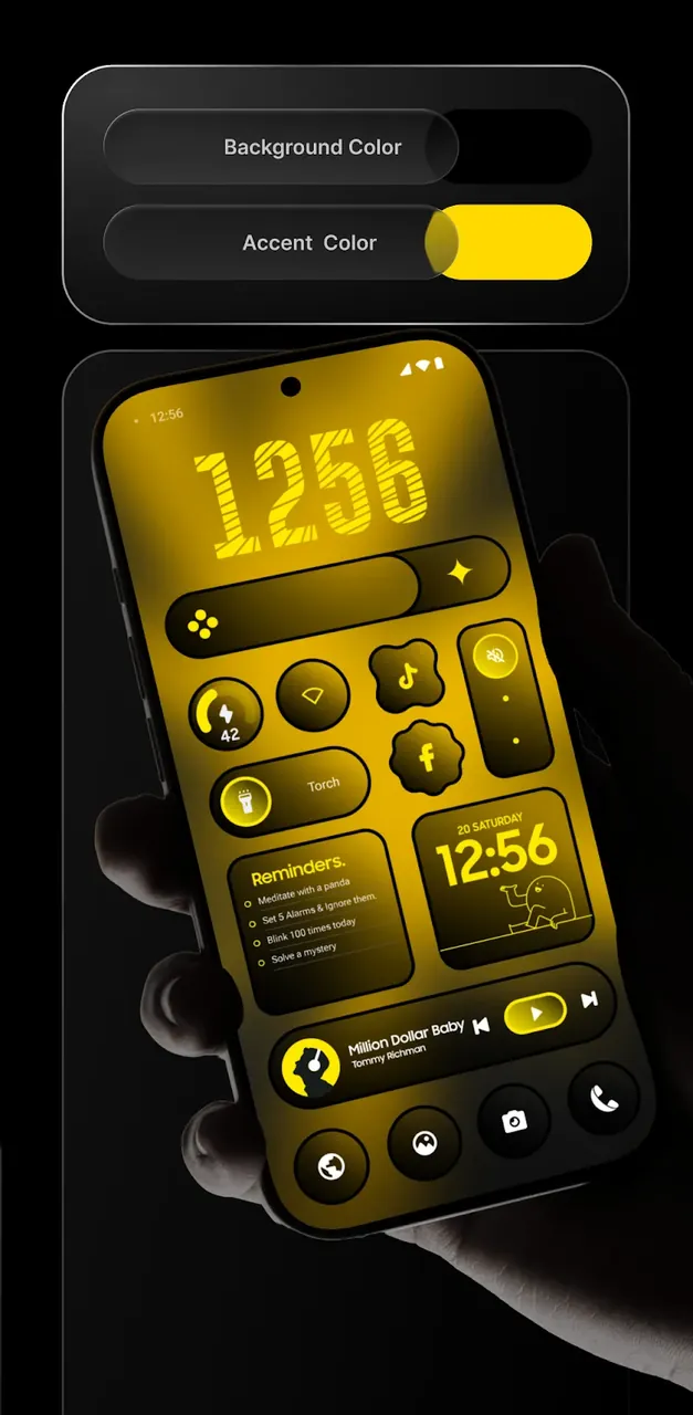 Glass Widgets Pro app preview 6