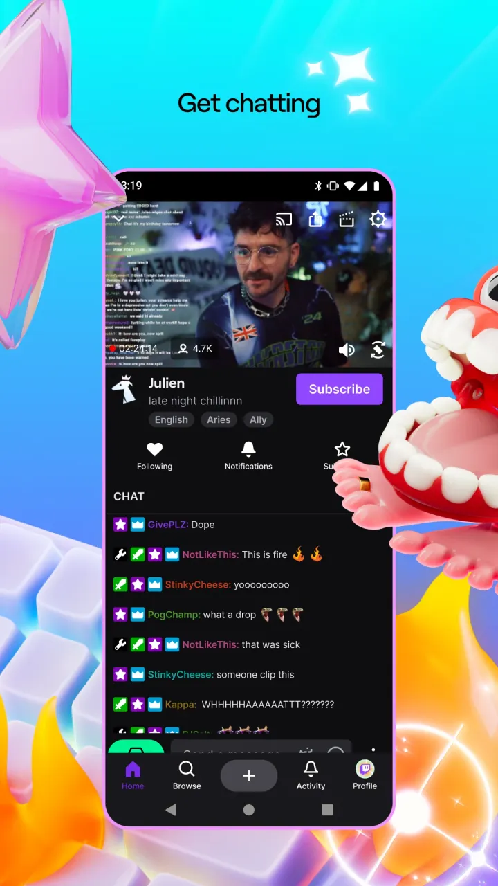 Twitch TV Visual 4