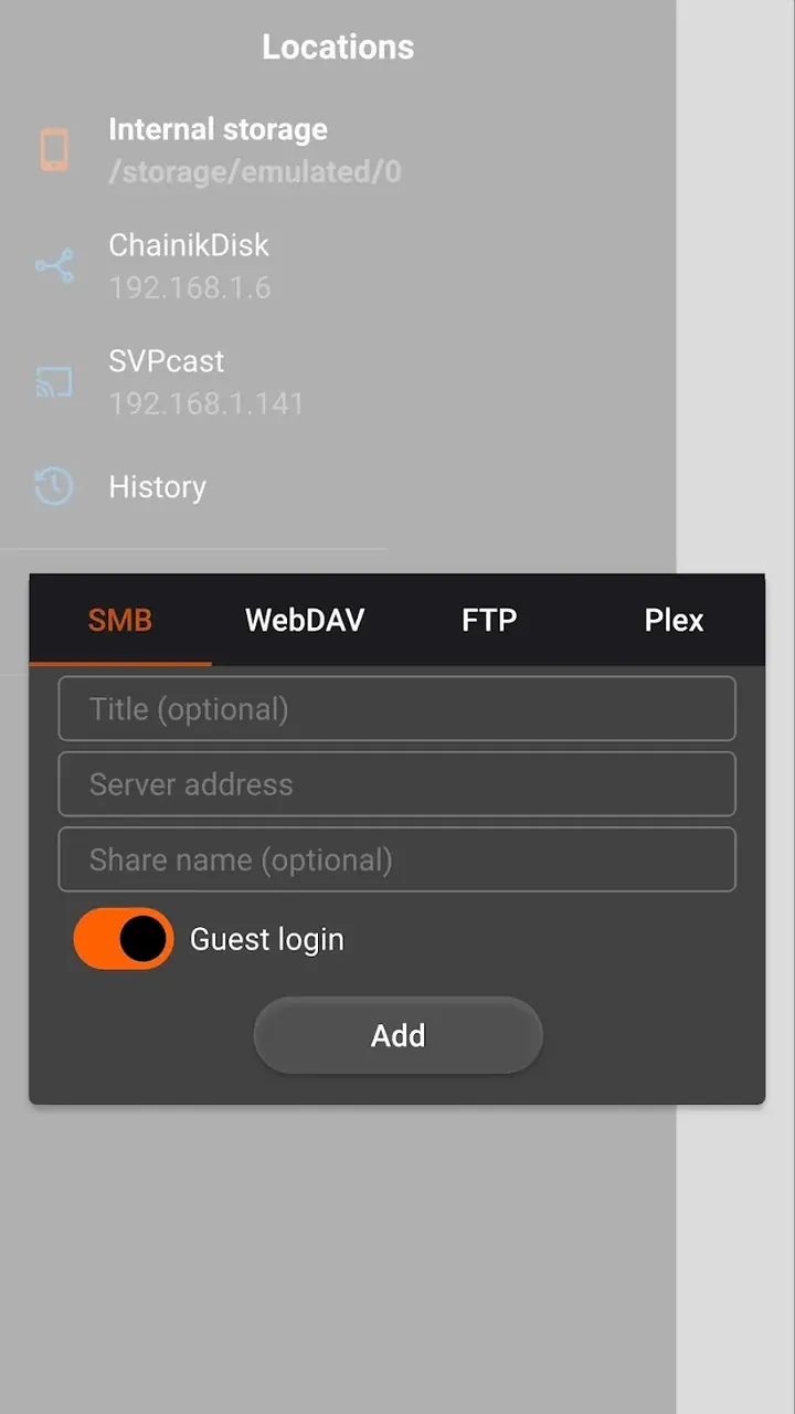 SVPlayer app preview 6