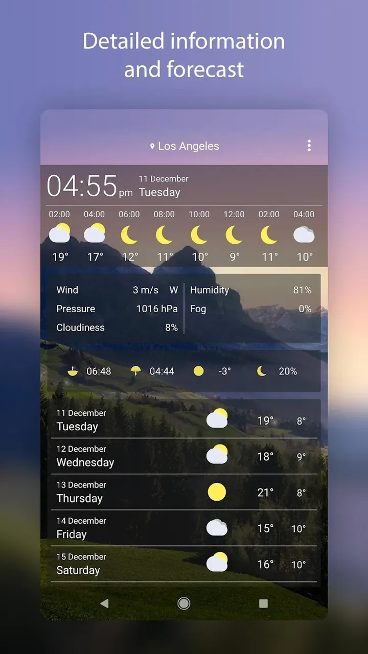 Weather Live Wallpapers preview image 4